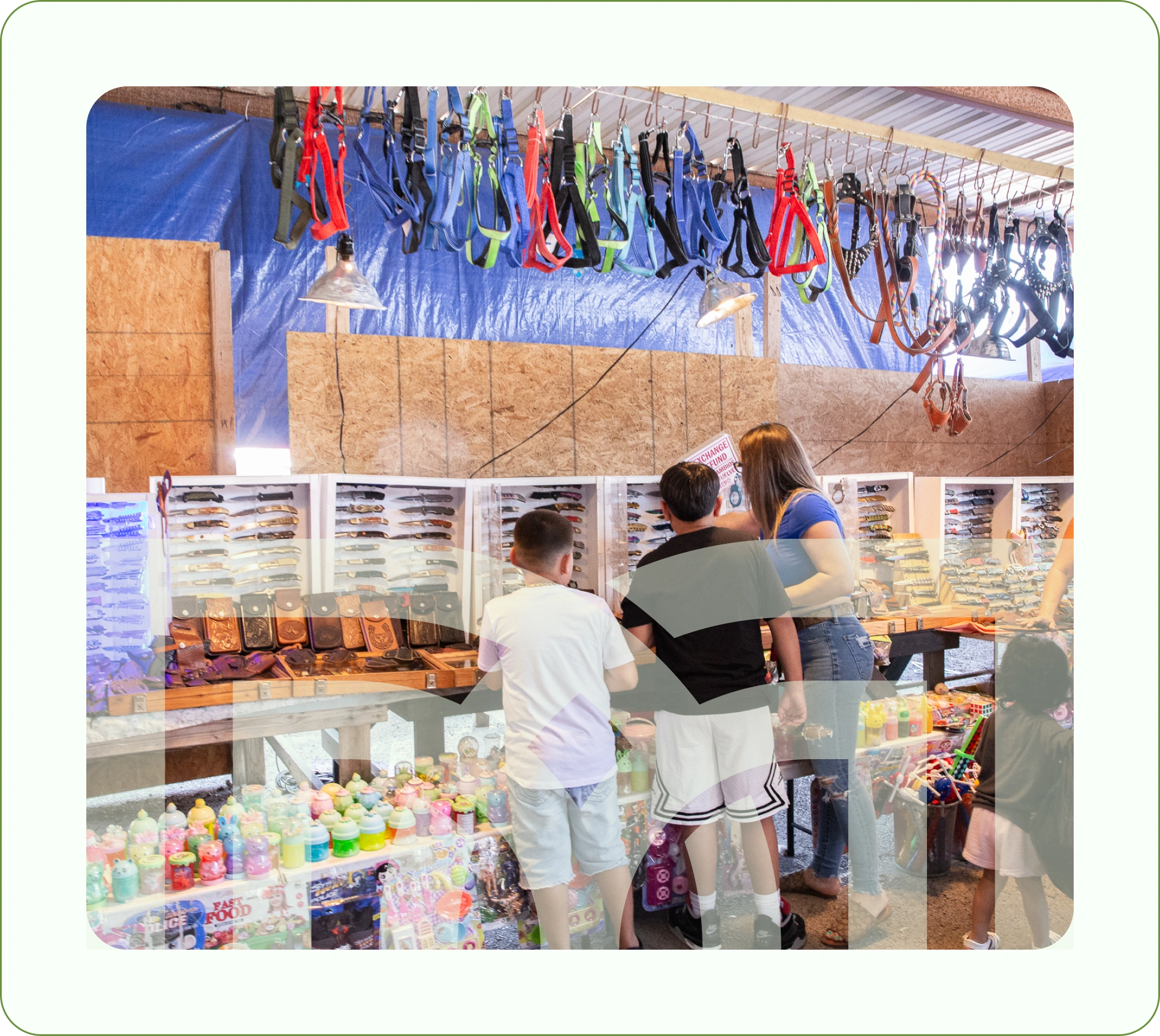 local craft businesses in Mercadome Flea Market. Alamo & Mercedes, TX